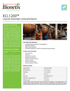 ECL 1200 ECL1200™ Image